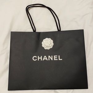 Chanel Shopping Bag with Camelia Flower
